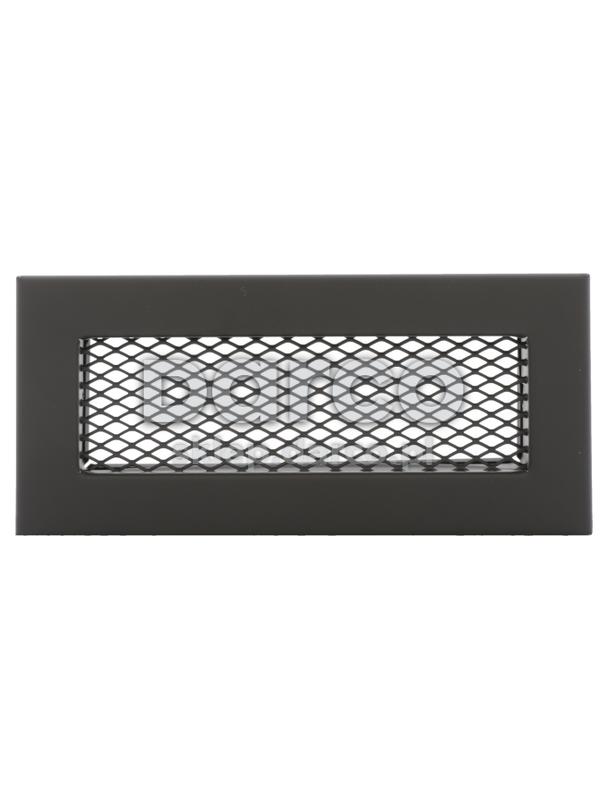 Kratka - czerpnia do kanału KRCZNP150x50-CH-ML-CZ czarna
