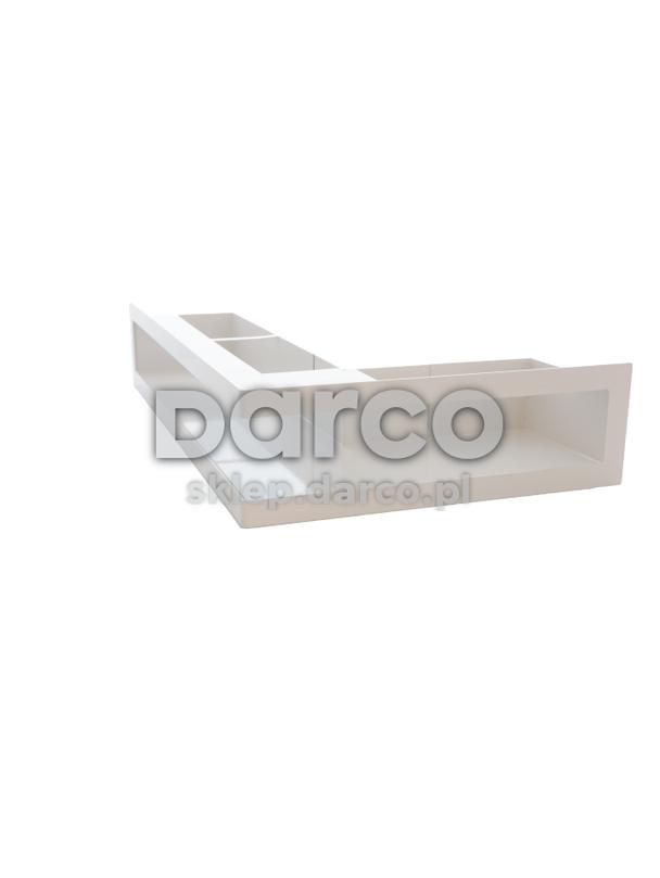 Kratka V-OPEN-KRVO-L-300x500/100-P-ML.B biała (prawa)