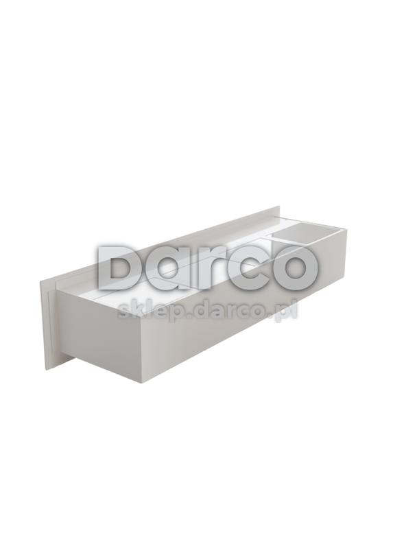 Kratka V-OPEN-KRVO-I-450x100-ML.B biała