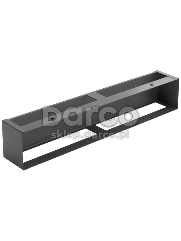 Maskownica kratki loft MKKRR350x150-ML.CZ CZARNA