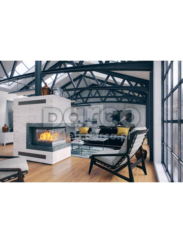 Kratka loft KRR650x60-ML.CZ czarna