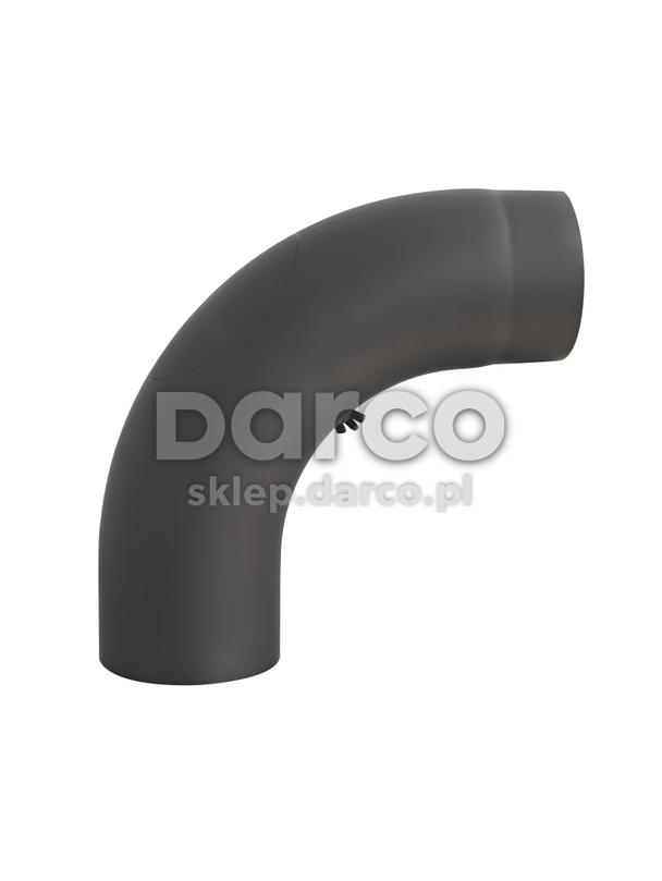 Kolano gięte KGR150/90-CZ2/N (ML) niskie z rewizją