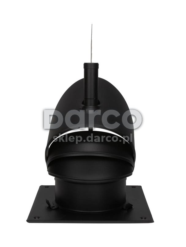 Rotowent DRAGON RO180CH-DR-PK-ML.RAL9005 CZARNY (1.4404)