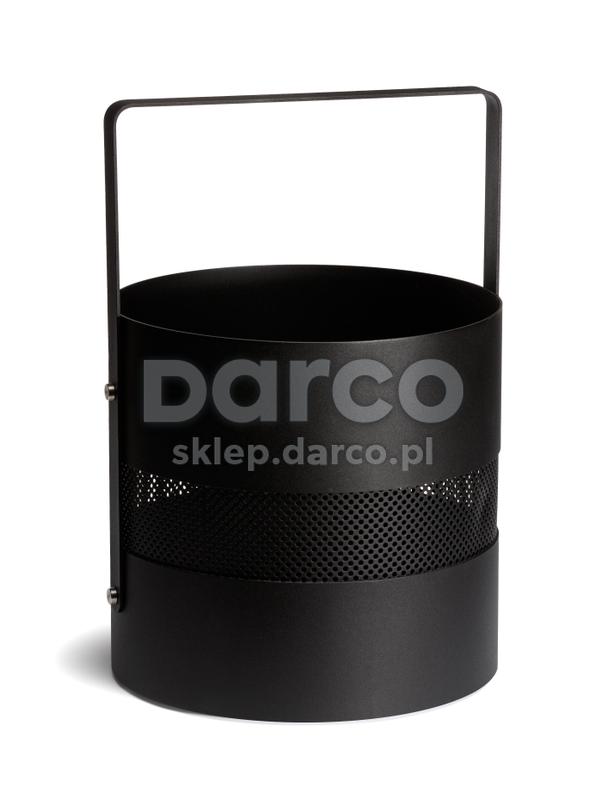 Kosz na drewno "AERO HOLD 2"  OKRĄGŁY ML.CZ z uchwytem  (KND-06-ML.CZ)
