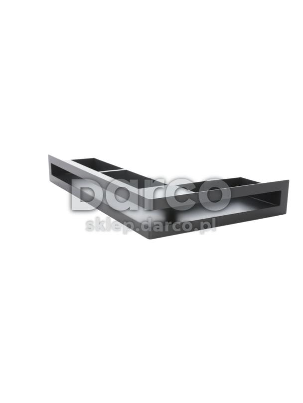 Kratka V-OPEN-KRVO-L-300x500/100-P-ML.CZ czarna (prawa)
