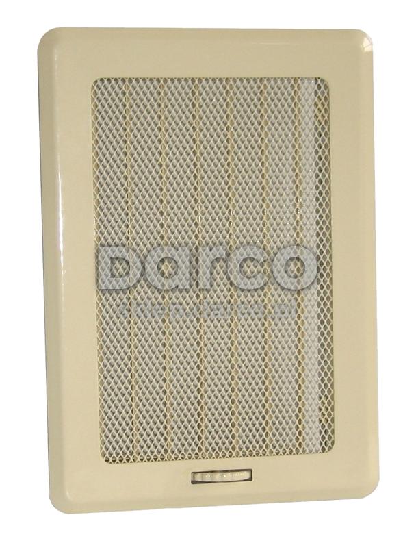Kratka osłonowa z żaluzją KRLz3-ML-KR light (kremowa)