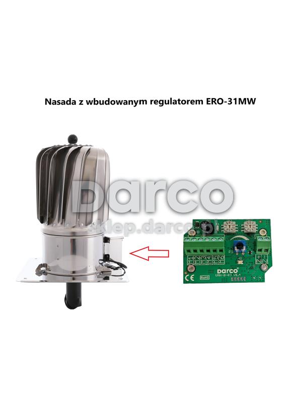 Turbowent TULIPAN Hybrydowy TH150CHAL-T-PK  z regulatorem ERO-31MW-1