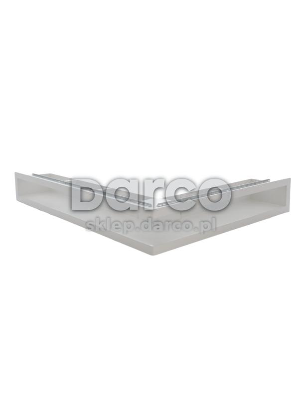 Kratka V-OPEN-KRVO-L/R-500x700/70-P-ML.B biała (prawa), oklejona filcem z ramką OC