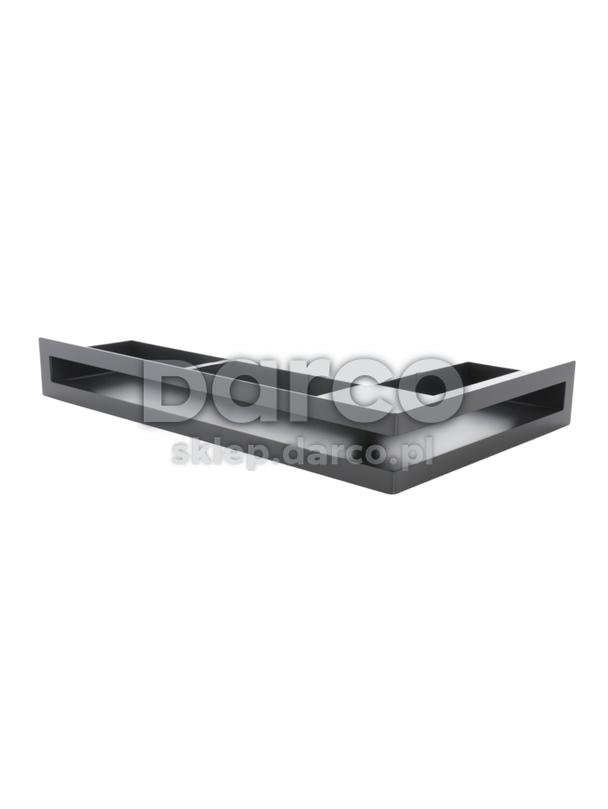 Kratka V-OPEN-KRVO-L-300x500/70-P-ML.CZczarna (prawa)