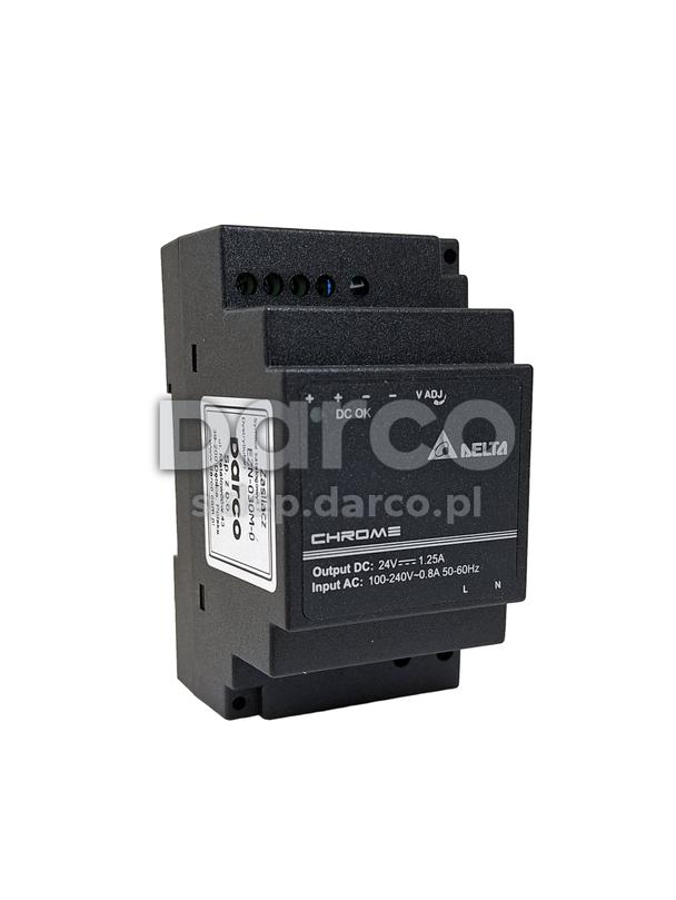 Zasilacz EZN-030M-0 na szynę DIN Delta 24V, 30W, 1,2A  (DRC-24V30W1AZ)