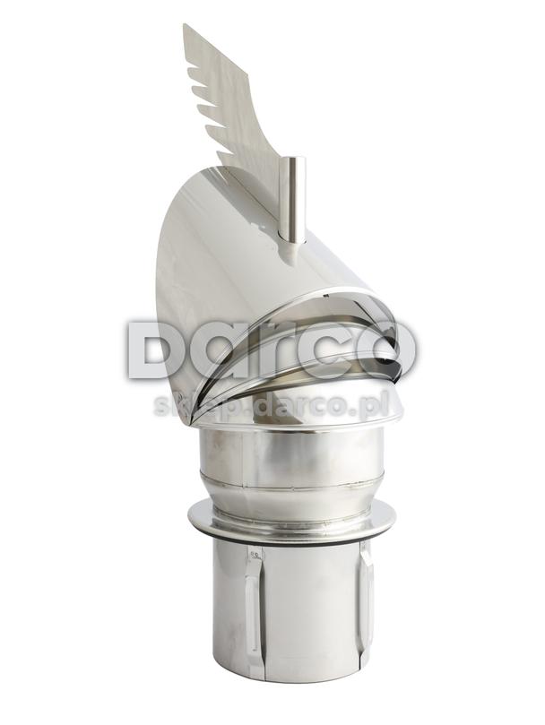 Rotowent DRAGON RO180CH-DR-PT/STAB (1.4404)  do kominów STABIL firmy SCHIEDEL