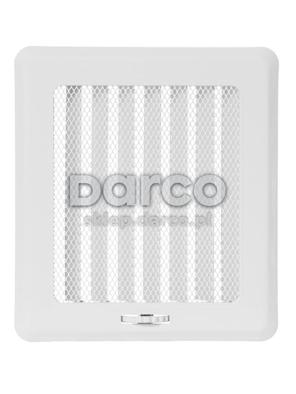 Kratka osłonowa z żaluzją KRLz2-ML-B light (biała)