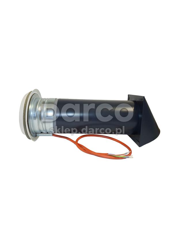 Nawietrzak NOGS110A-ML.RAL7016 - anemostat biały , filtr, stabiler, grzałka - czerpnia RAL7016