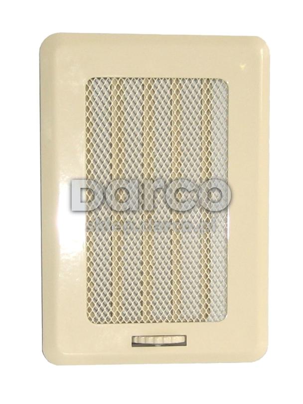Kratka osłonowa z żaluzją KRLz1-ML-KR light (kremowa)