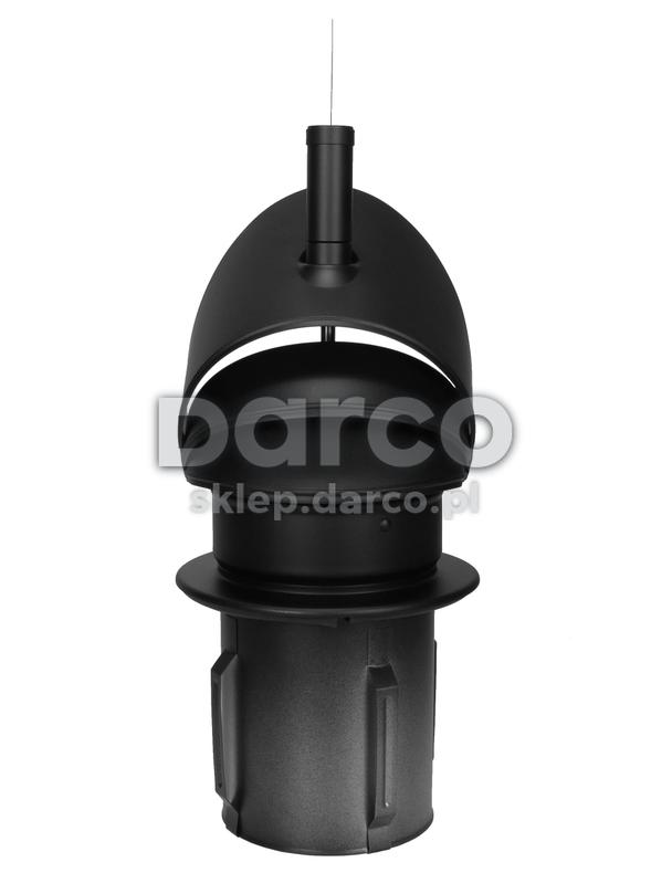 Rotowent DRAGON RO150CH-DR-PT-ML.RAL9005 CZARNY (1.4404)