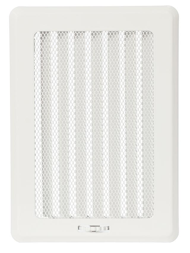 Kratka osłonowa z żaluzją KRLz3-ML-B light (biała)