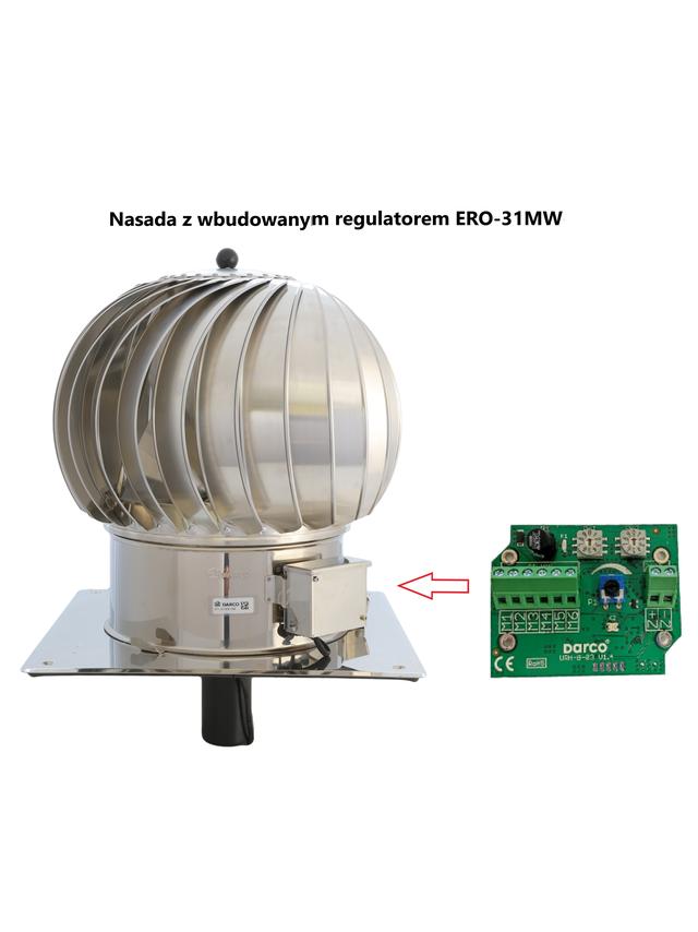 Turbowent Hybrydowy TH150CHCH-PK z regulatorem ERO-31MW-1