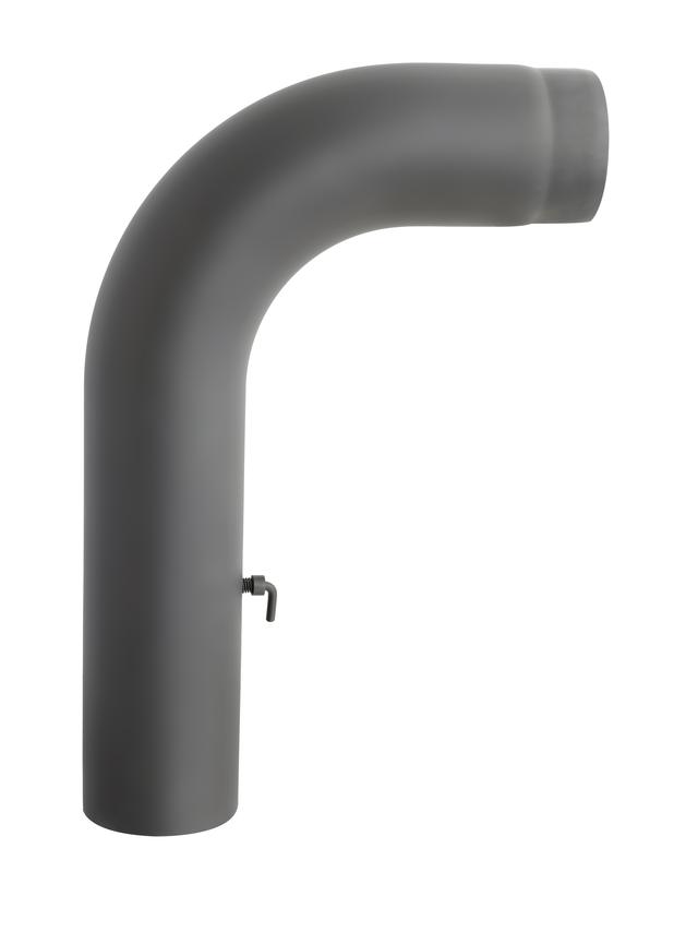 Kolano gięte KGS120/90-CZ2/W (ML) wysokie z szybrem
