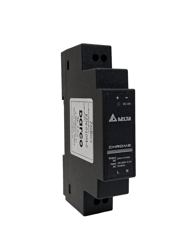 Zasilacz EZN-010M-0 na szynę DIN Delta 24V, 10W, 0,42A  (DRC-24V10W1AZ) ( ART-AN)