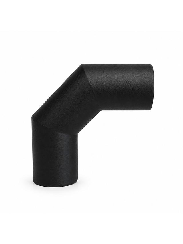 Kolano stałe KS080/90-CZ1,2P (ML) Pelet-N/N  / nypel-nypel