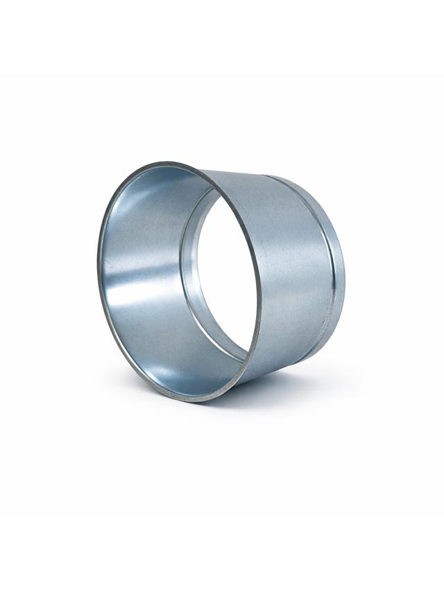 Króciec spiro KSP100-OC-O/H=100  (połączenie przez opaskę / rura spiro )