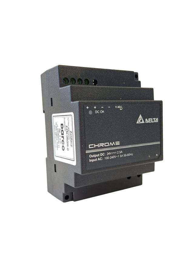 Zasilacz EZN-060M-0 na szynę DIN Delta 24V, 60W, 2,5A    (DRC-24V60W1AZ)