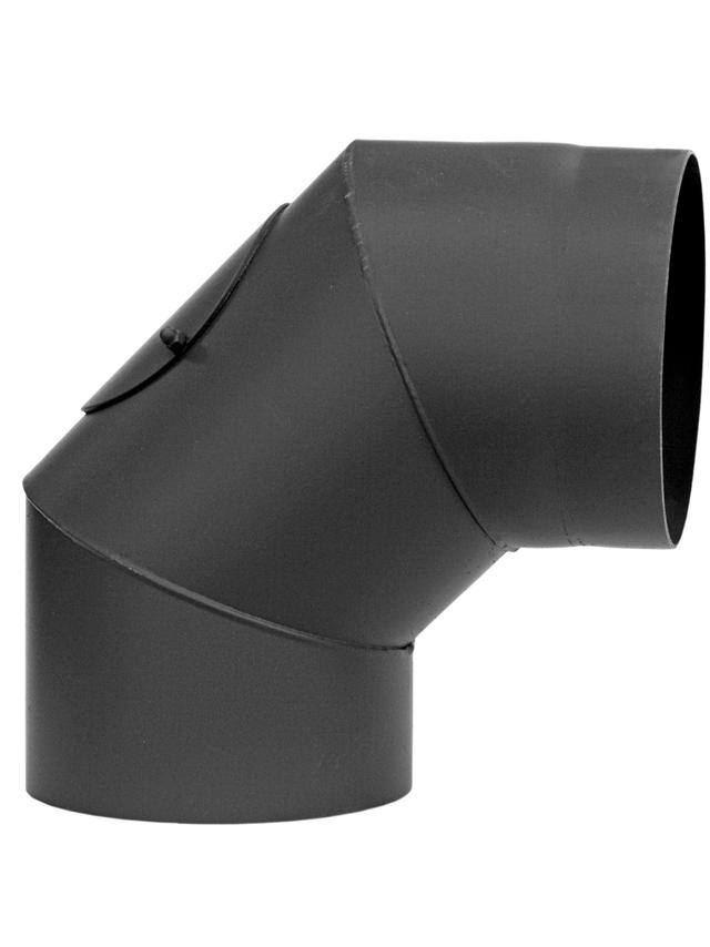 Kolano stałe z rewizją KSR130/90-CZ2 (ML)(SZ) SZARE